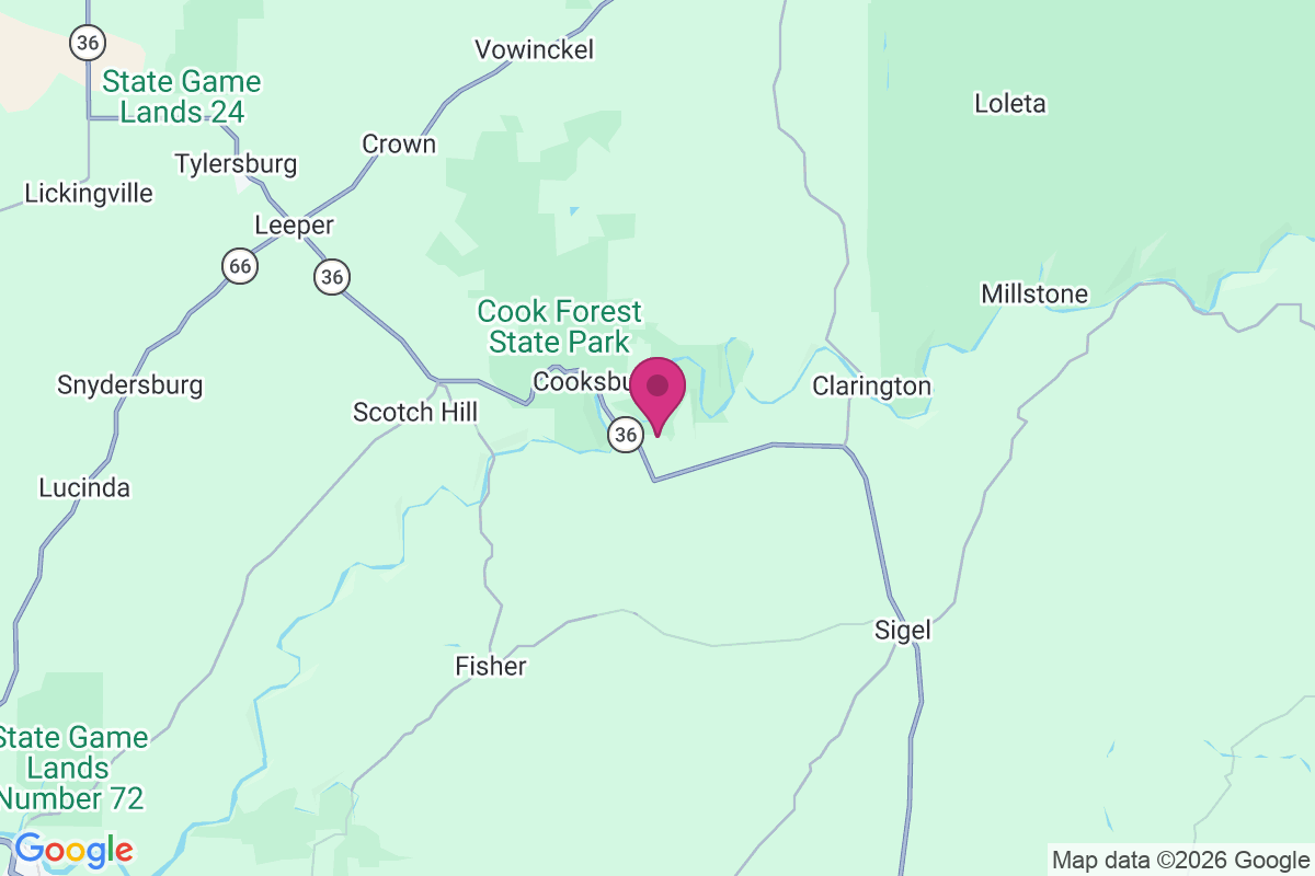 Carte de Cook Tomb