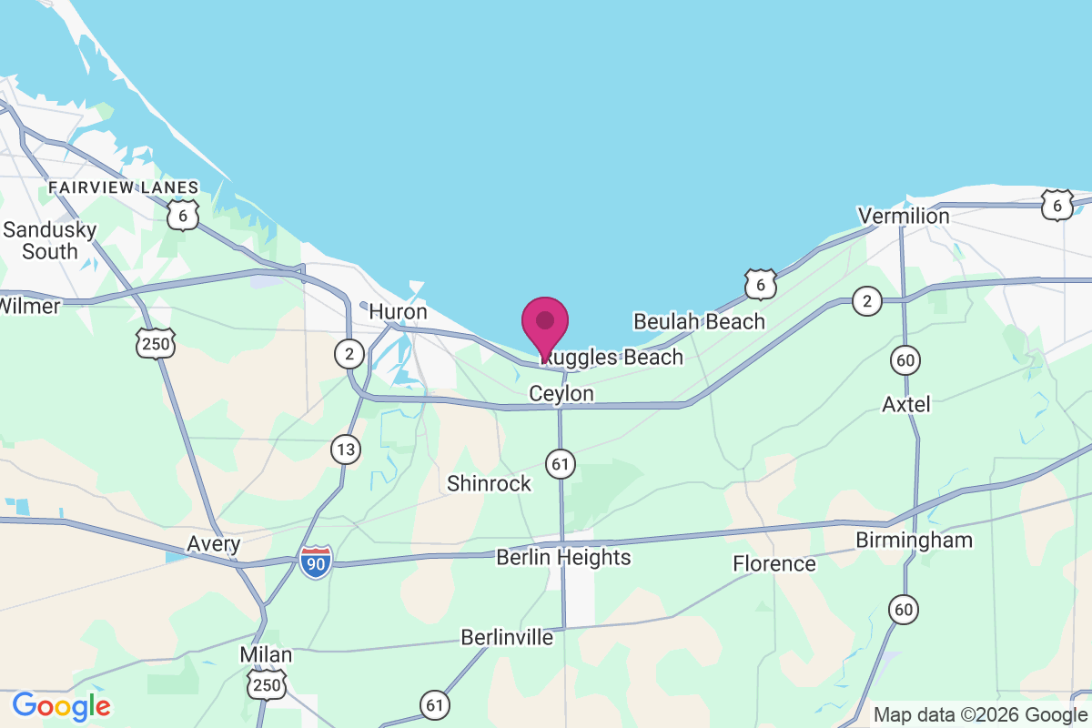 Carte de Oberlin Beach
