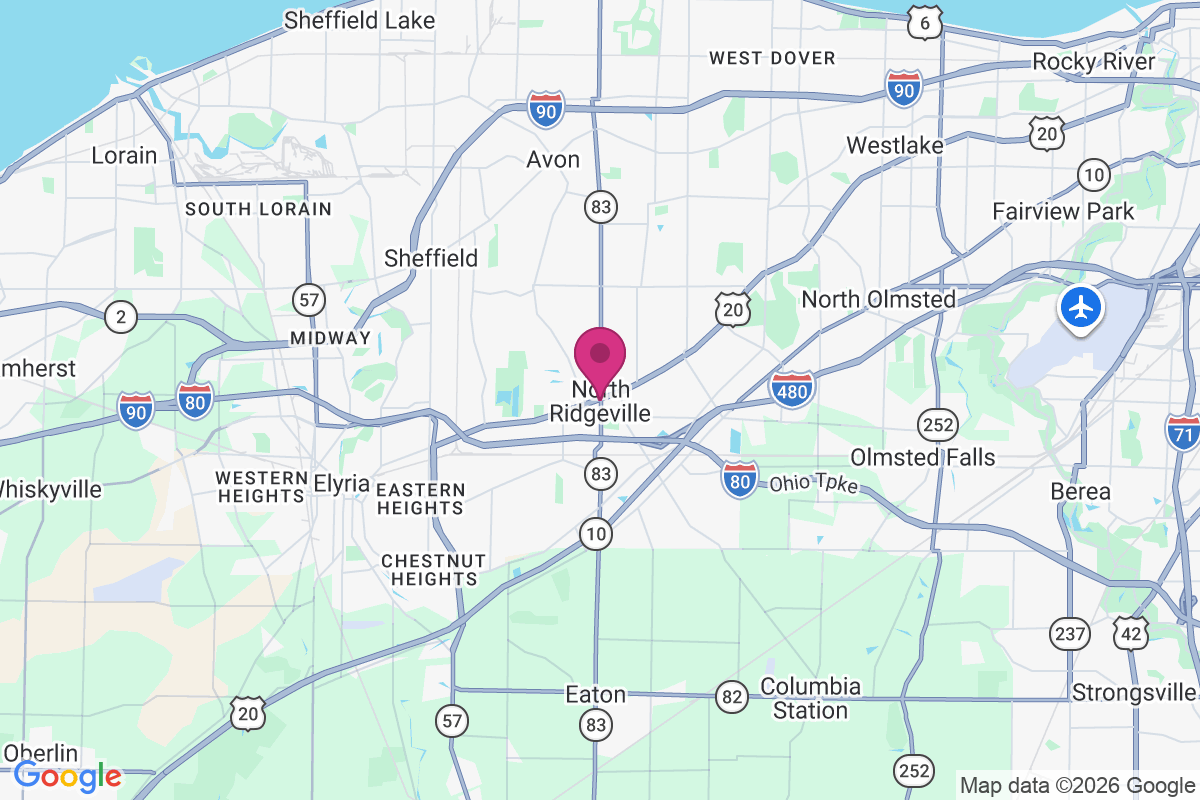 Carte de North Ridgeville