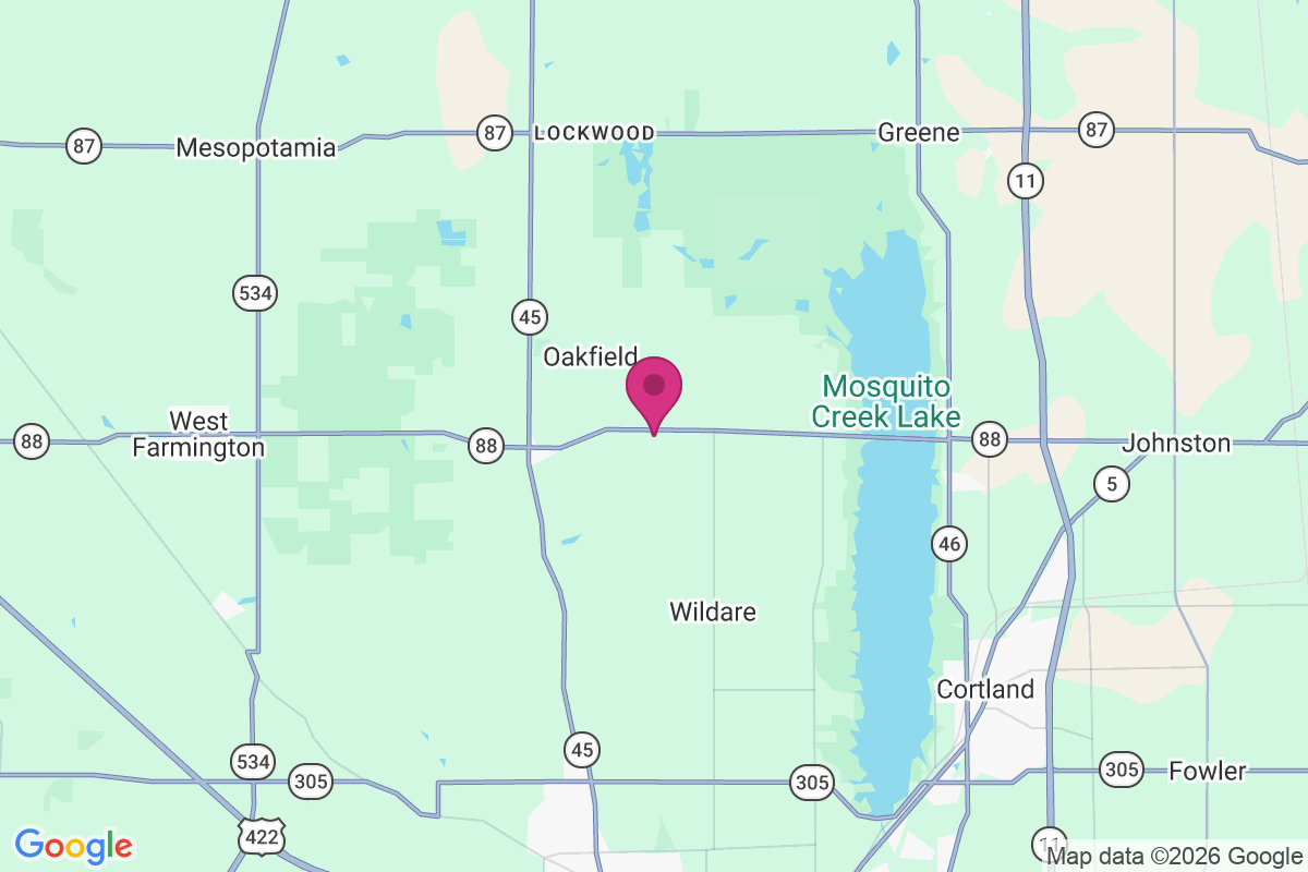 Carte de Deacon Creek Corner