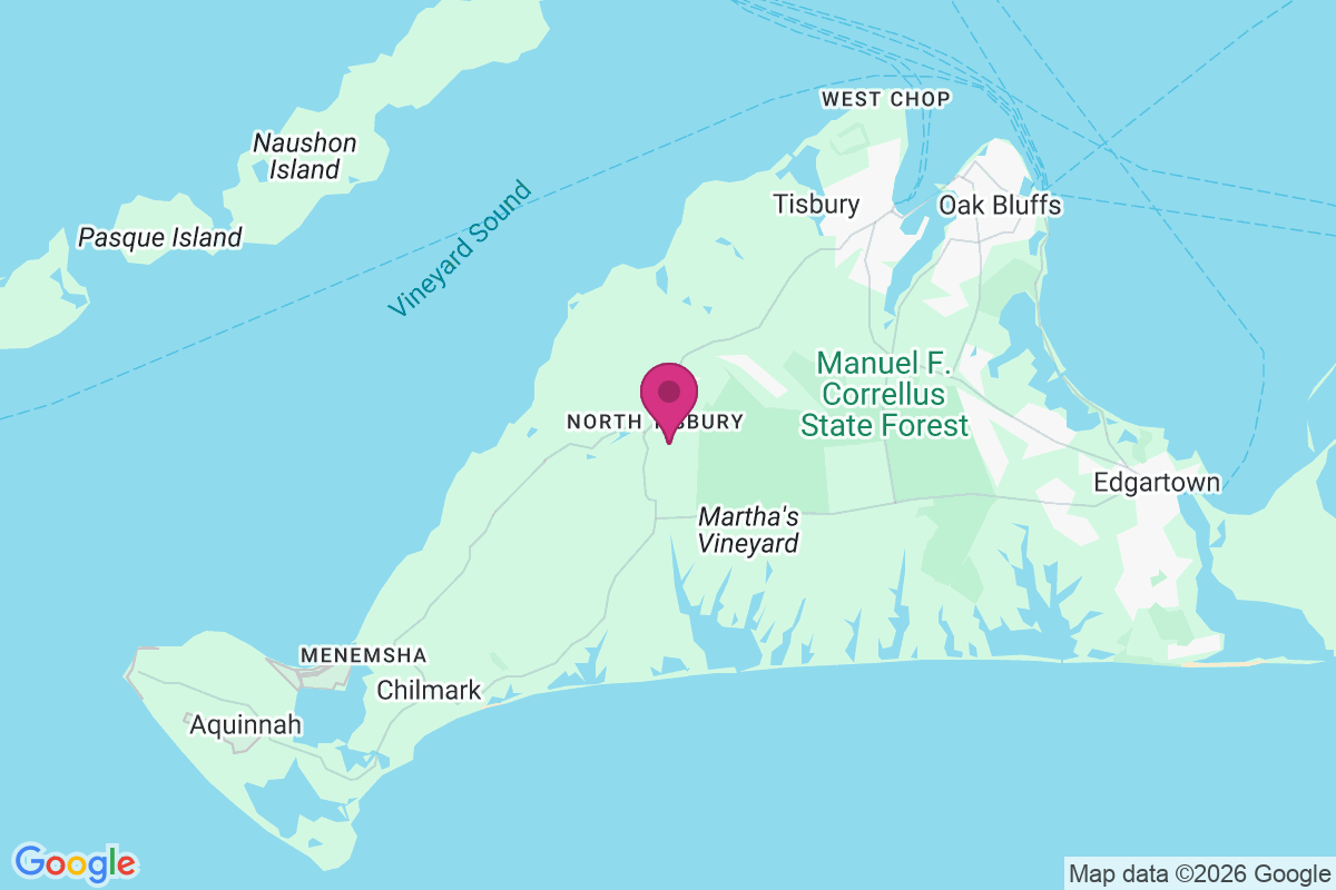Carte de North Tisbury