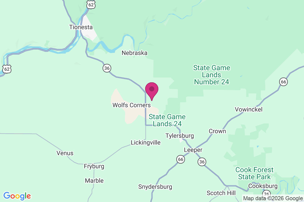 Carte de Newmansville