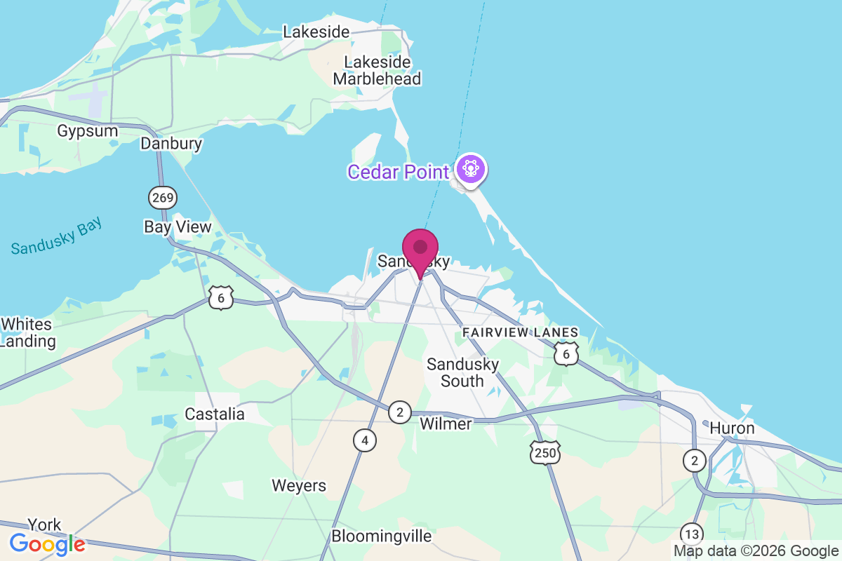 Carte de Sandusky
