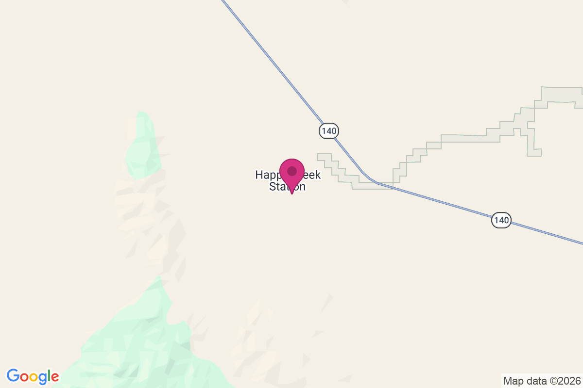 Carte de Happy Creek Station