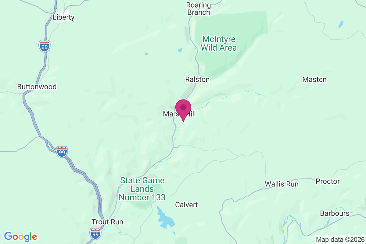 Carte de Marsh Hill