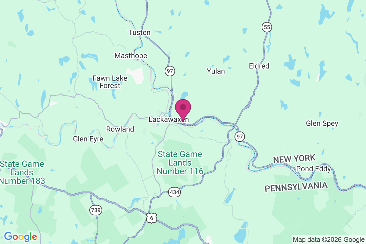 Carte de Minisink Ford