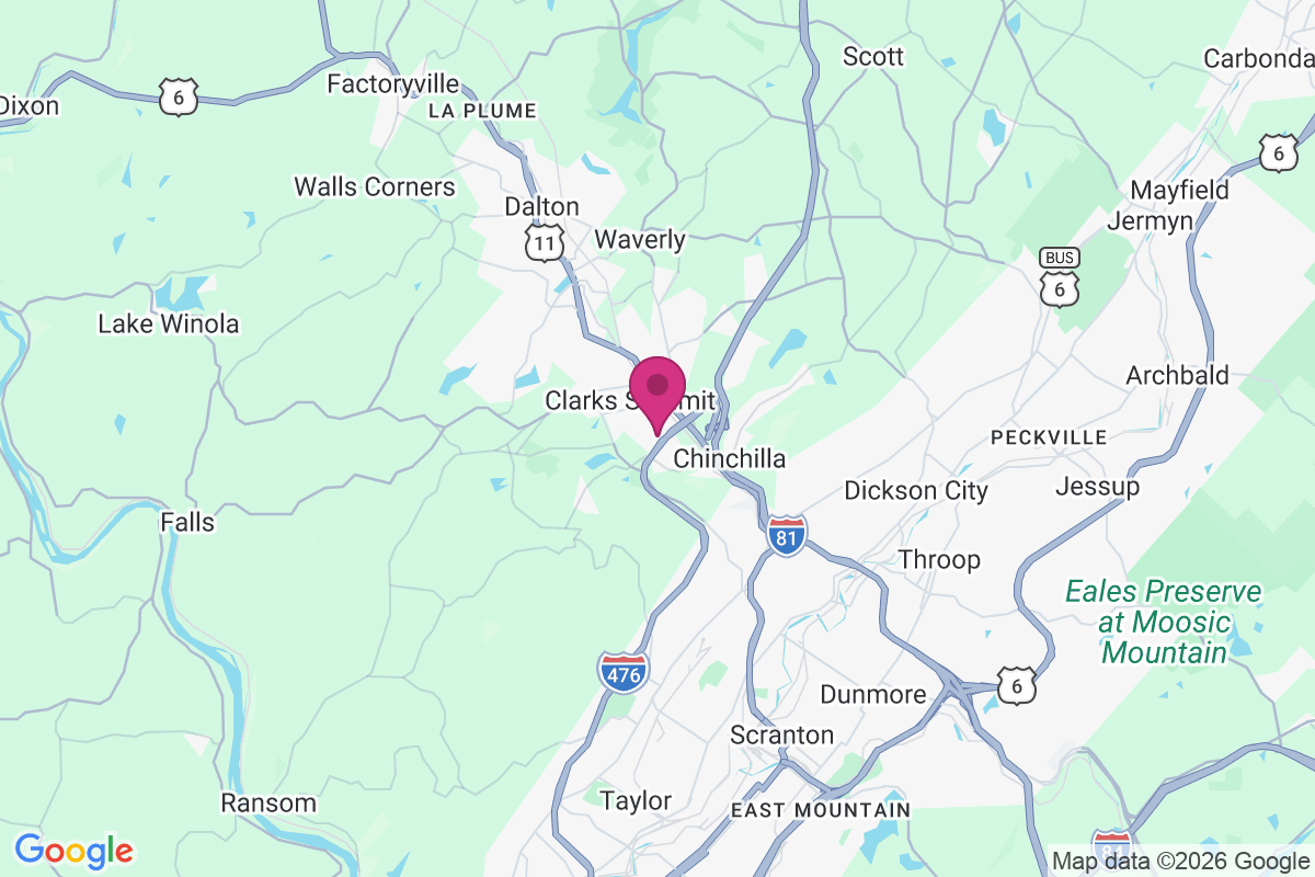 Carte de Clarks Summit