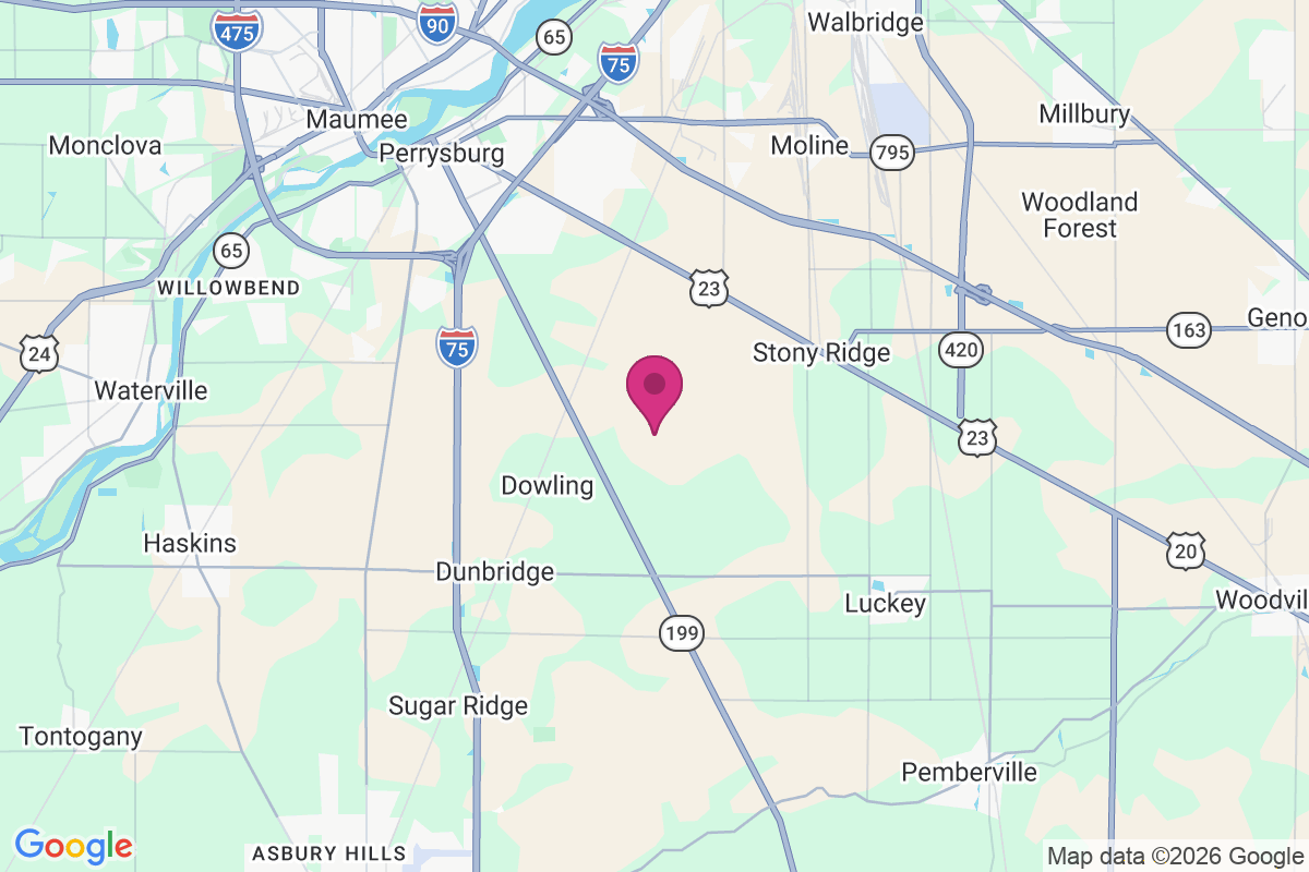 Carte de Perrysburg Estates Mobile Home Park