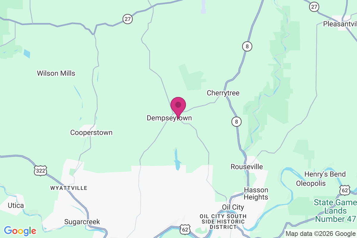 Carte de Dempseytown
