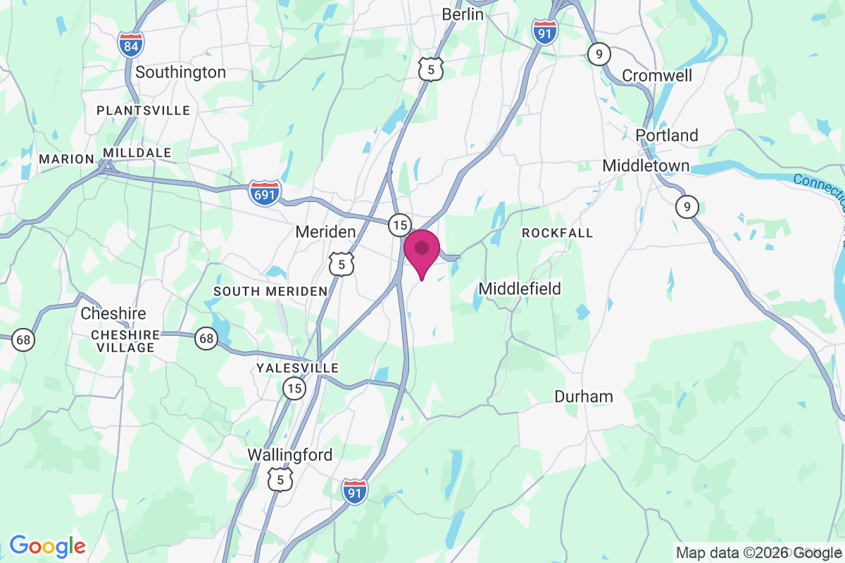 Carte de East Meriden