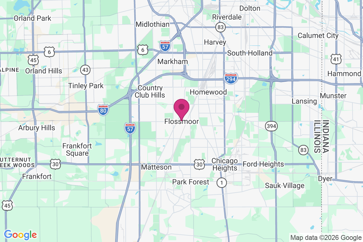 Carte de Flossmoor