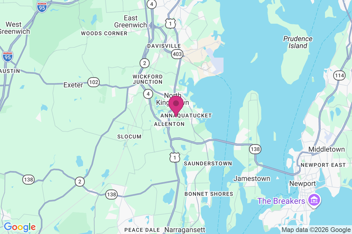 Carte de North Kingstown
