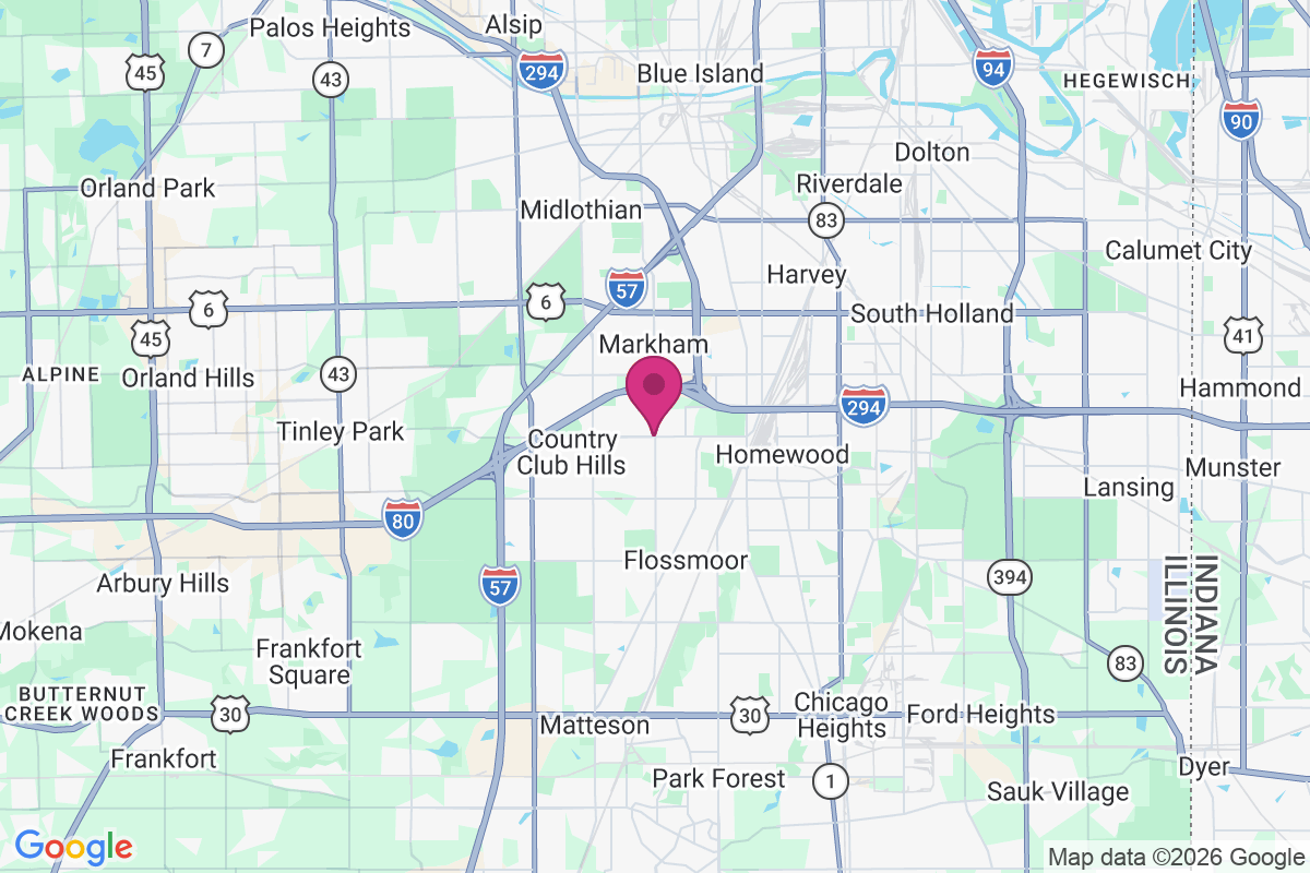 Carte de Hazel Crest