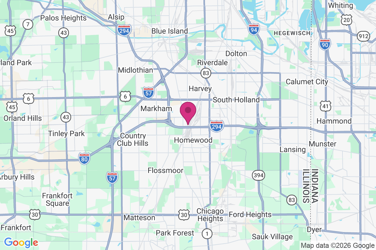 Carte de South Harvey