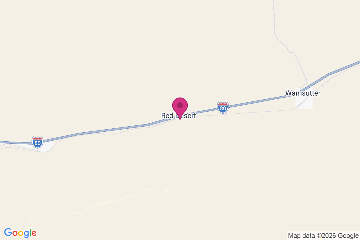 Carte de Red Desert