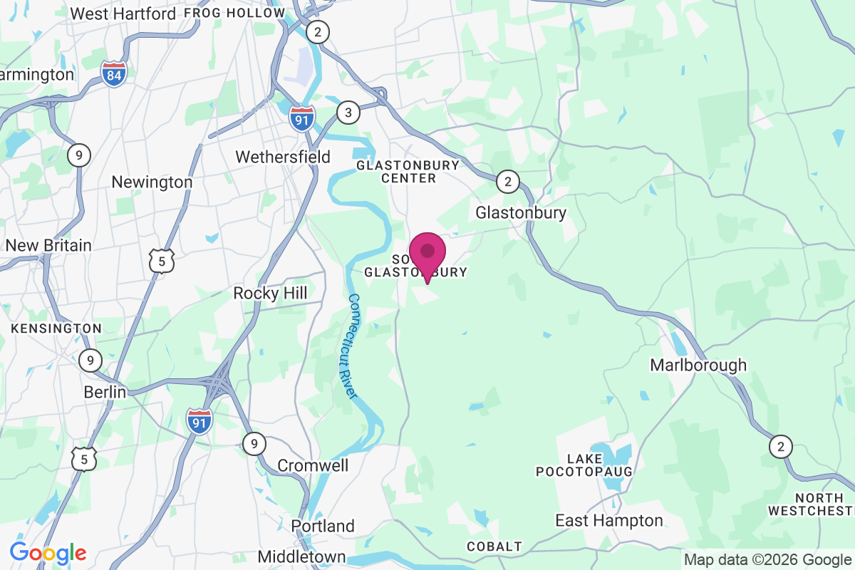 Carte de South Glastonbury