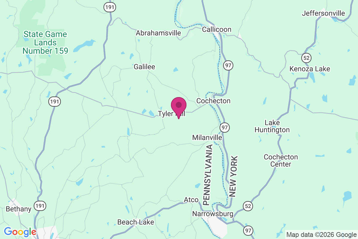 Carte de Tyler Hill