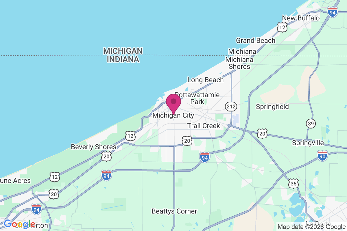 Carte de Michigan City