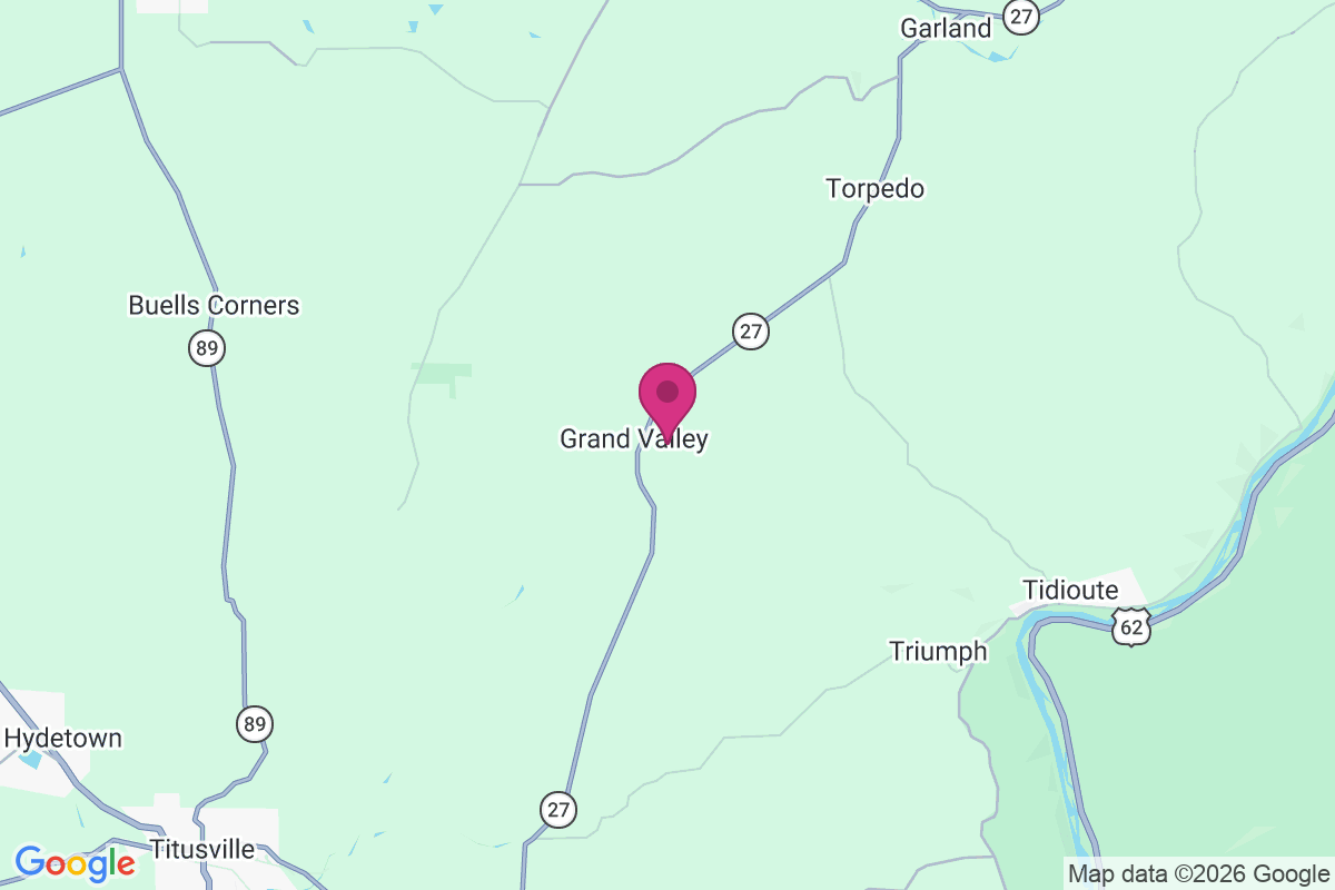 Carte de Grand Valley