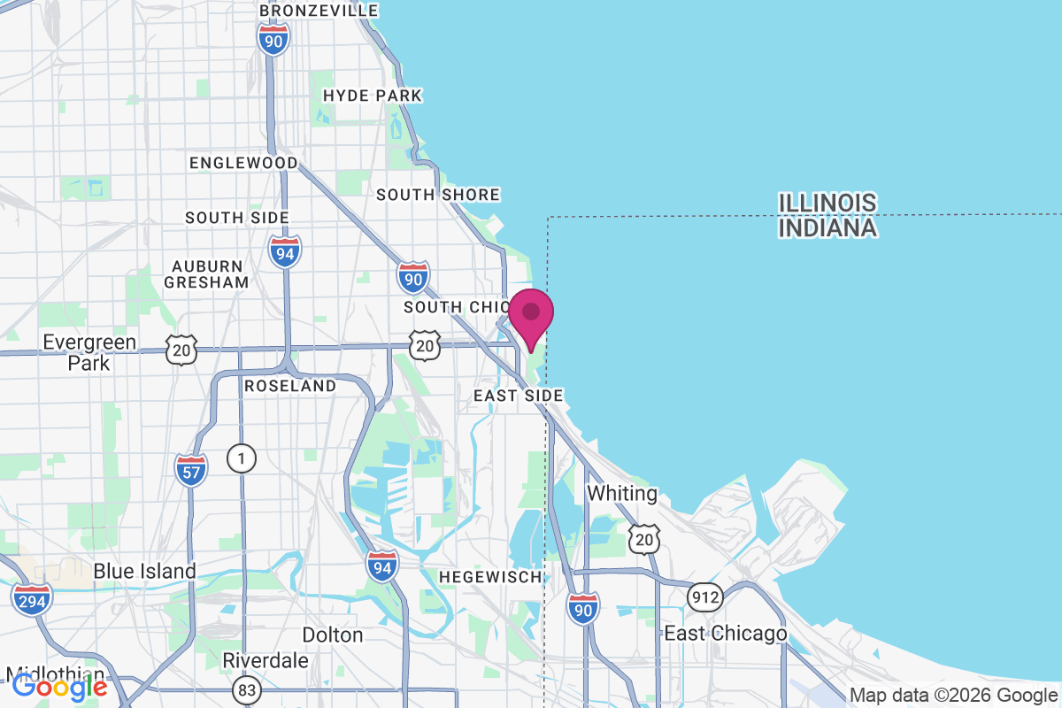 Carte de South Chicago
