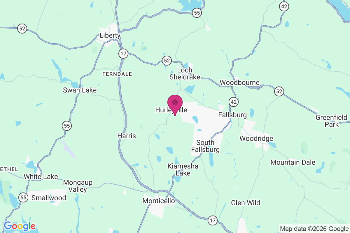 Carte de Hurleyville