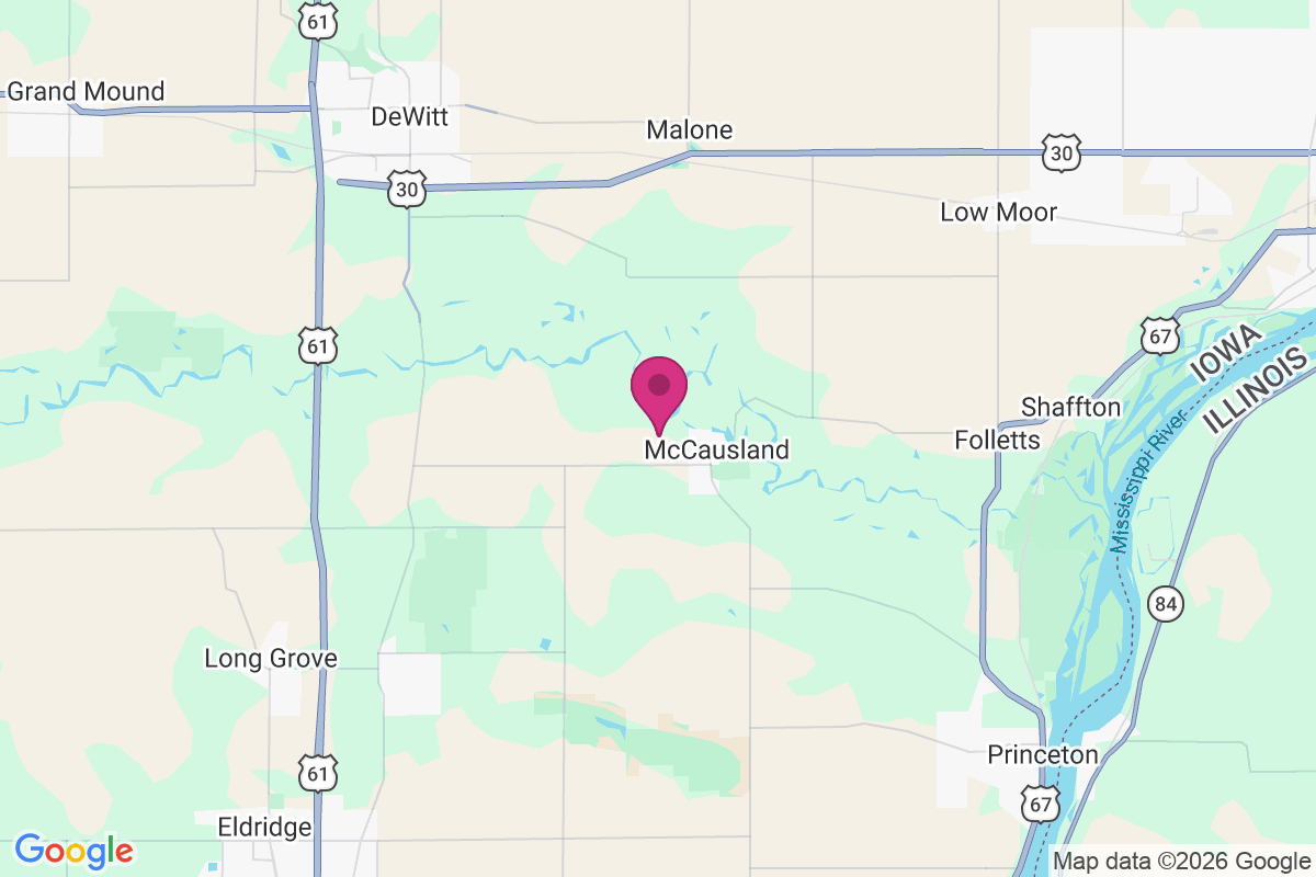 Carte de Mc Causland