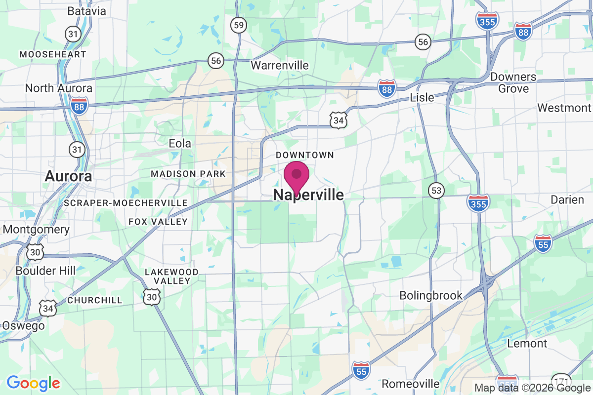 Carte de Naperville