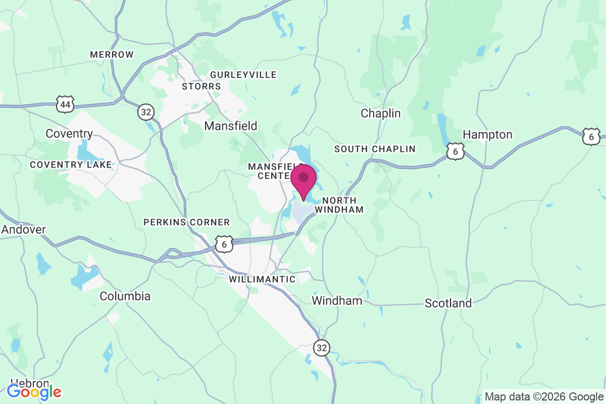 Carte de Mansfield Hollow
