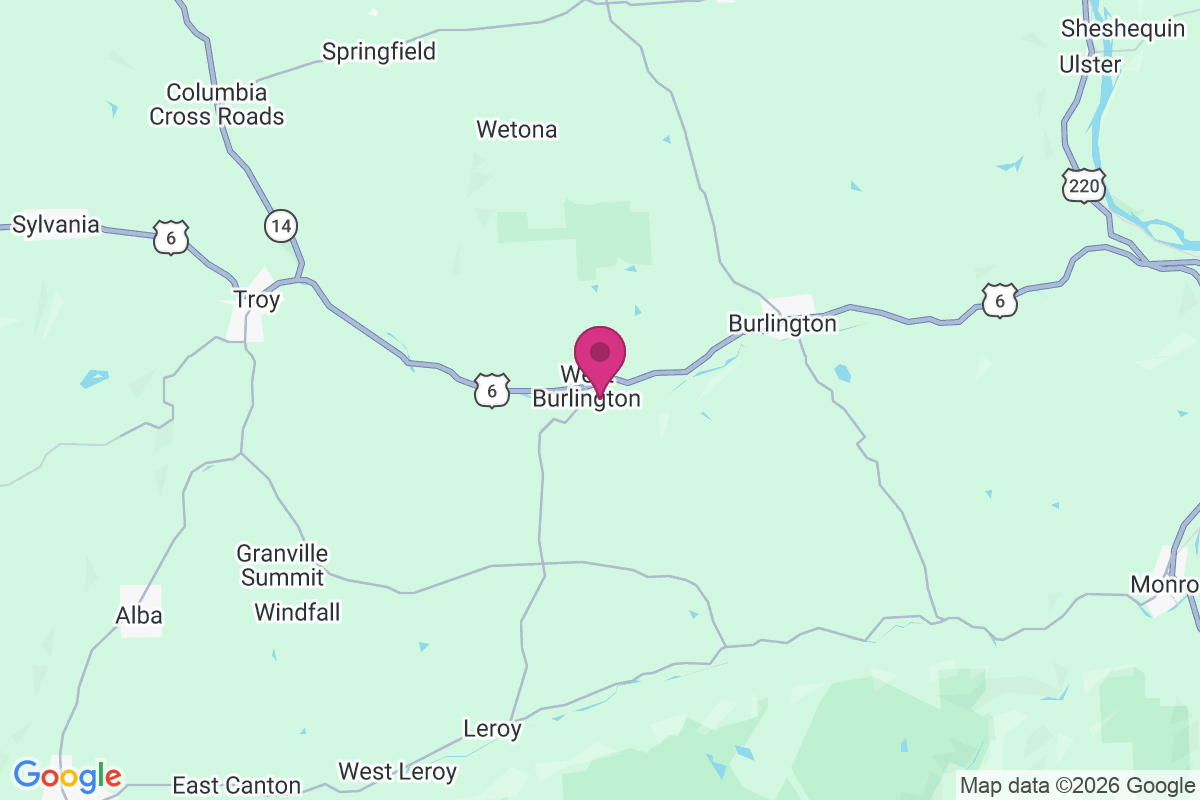 Carte de West Burlington