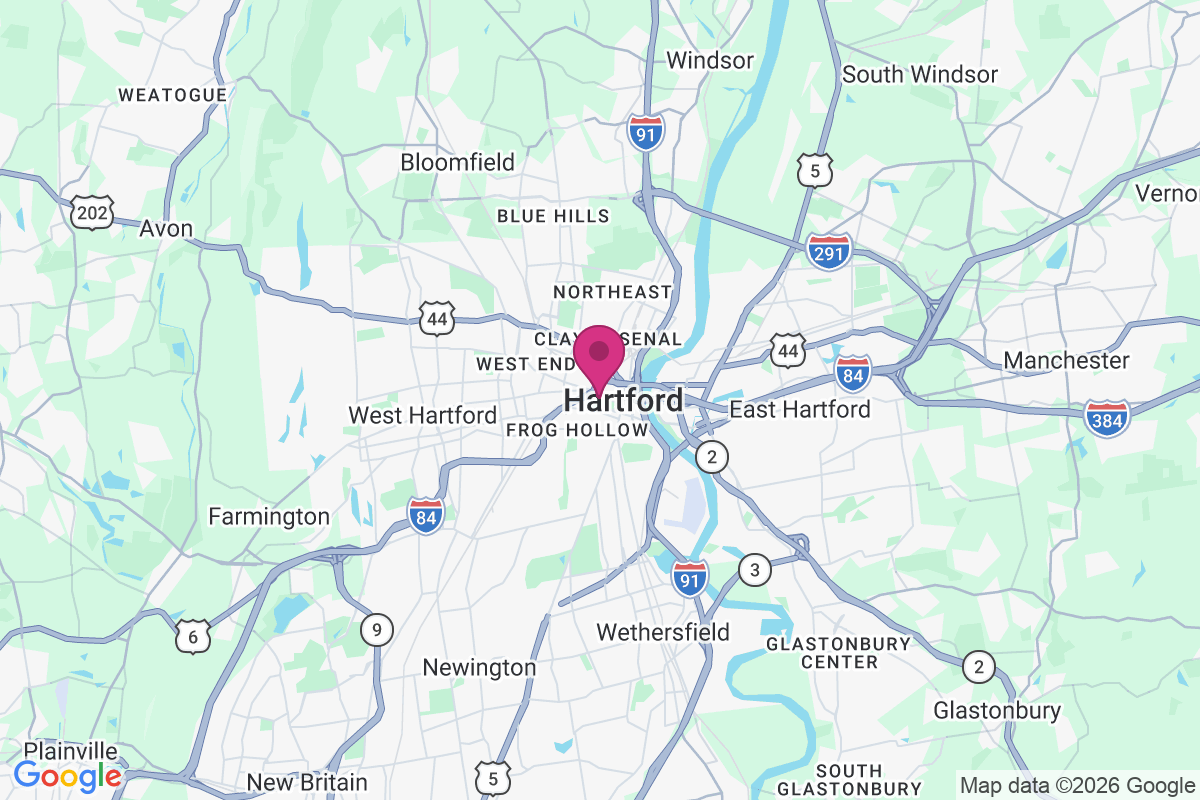 Carte de Hartford