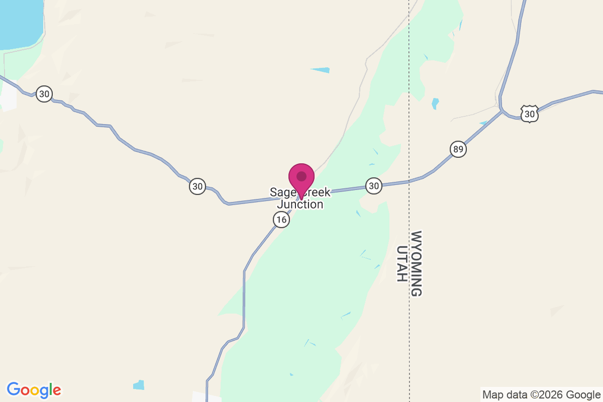 Carte de Sage Creek Junction