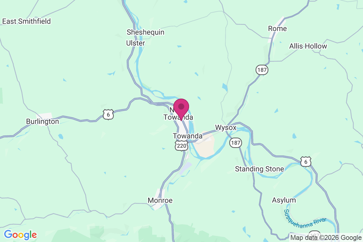 Carte de North Towanda