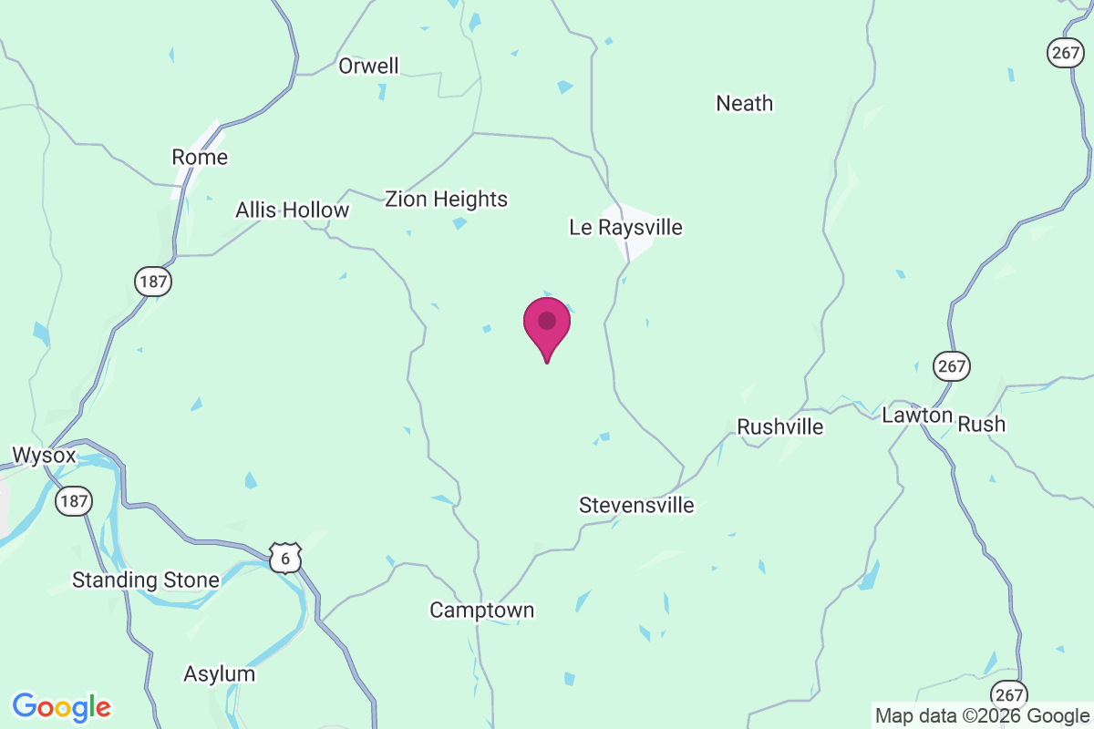 Carte de East Herrick