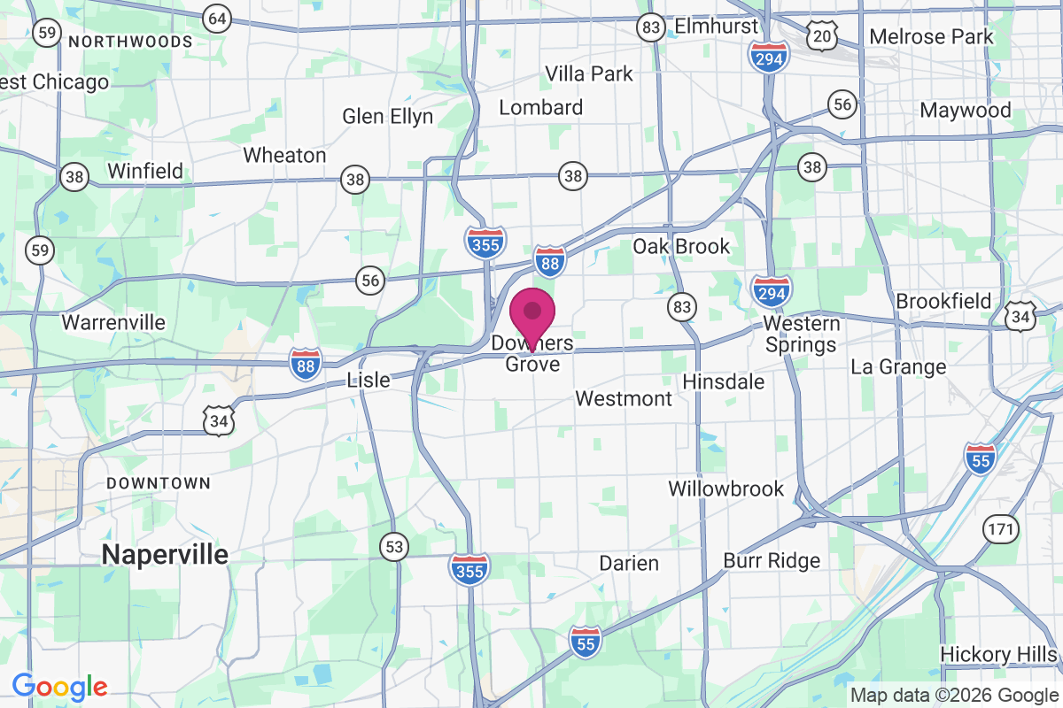 Carte de Downers Grove