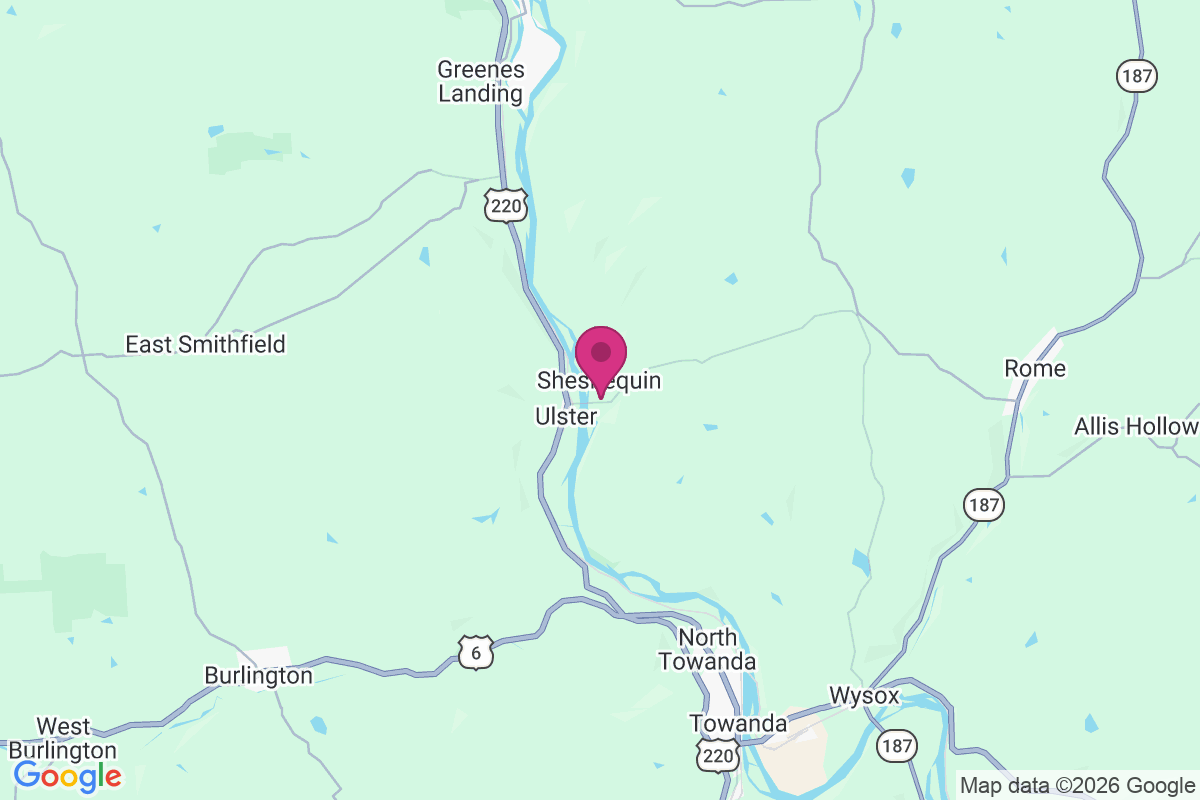 Carte de Sheshequin