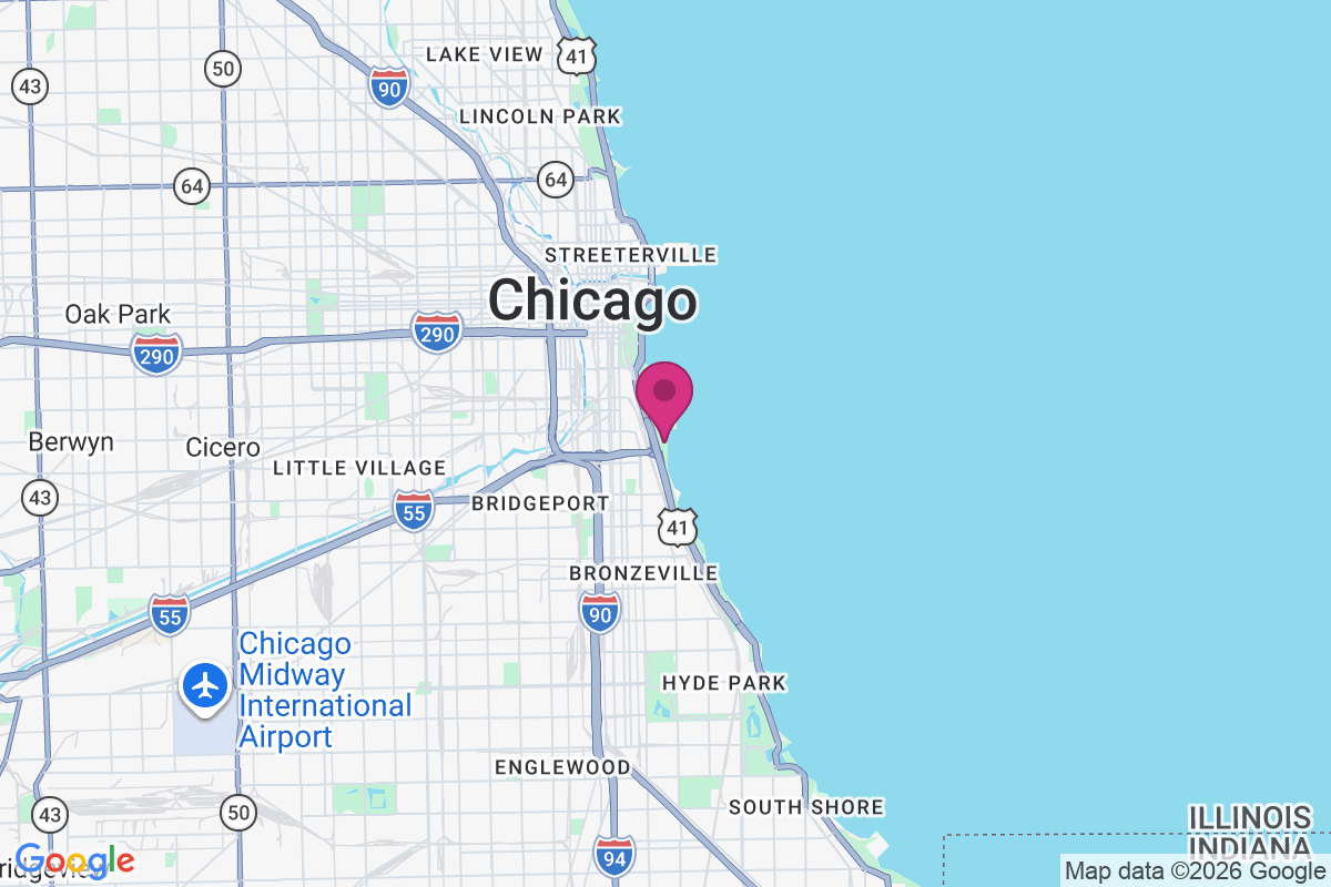 Carte de McCormick Place