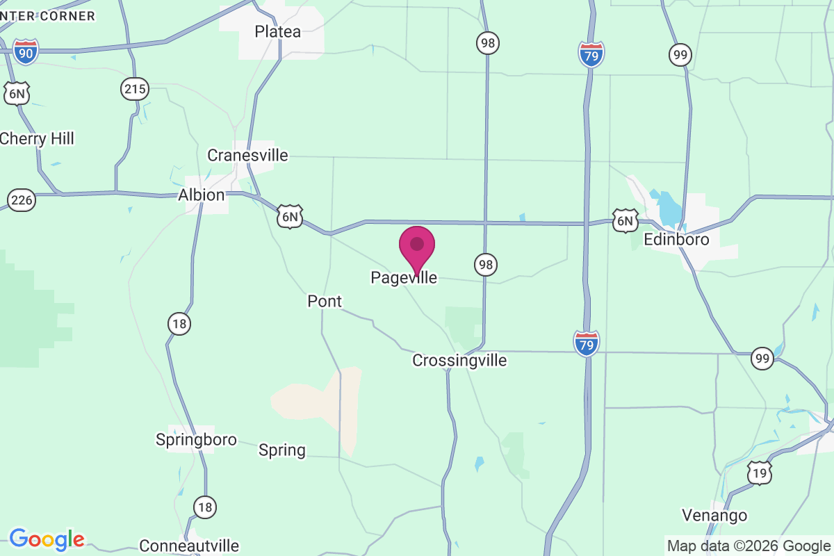 Carte de Pageville