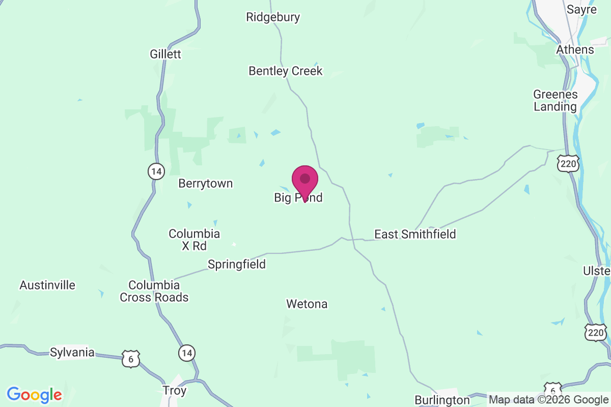 Carte de Big Pond