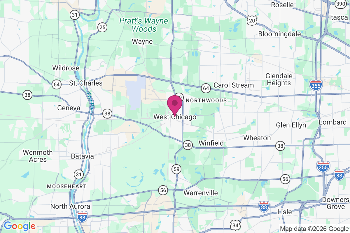 Carte de West Chicago