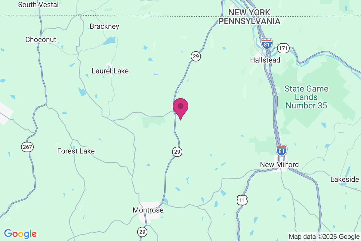 Carte de Franklin Forks