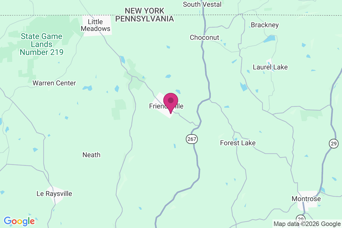 Carte de Friendsville