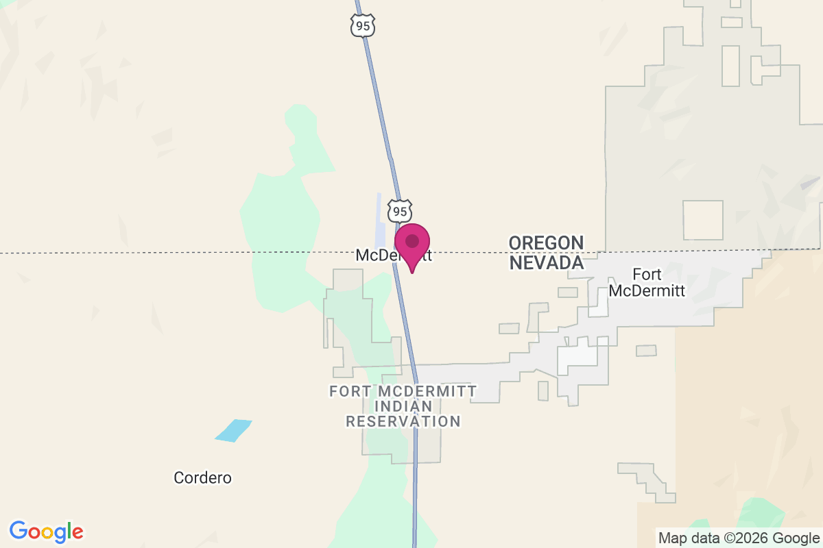 Carte de McDermitt