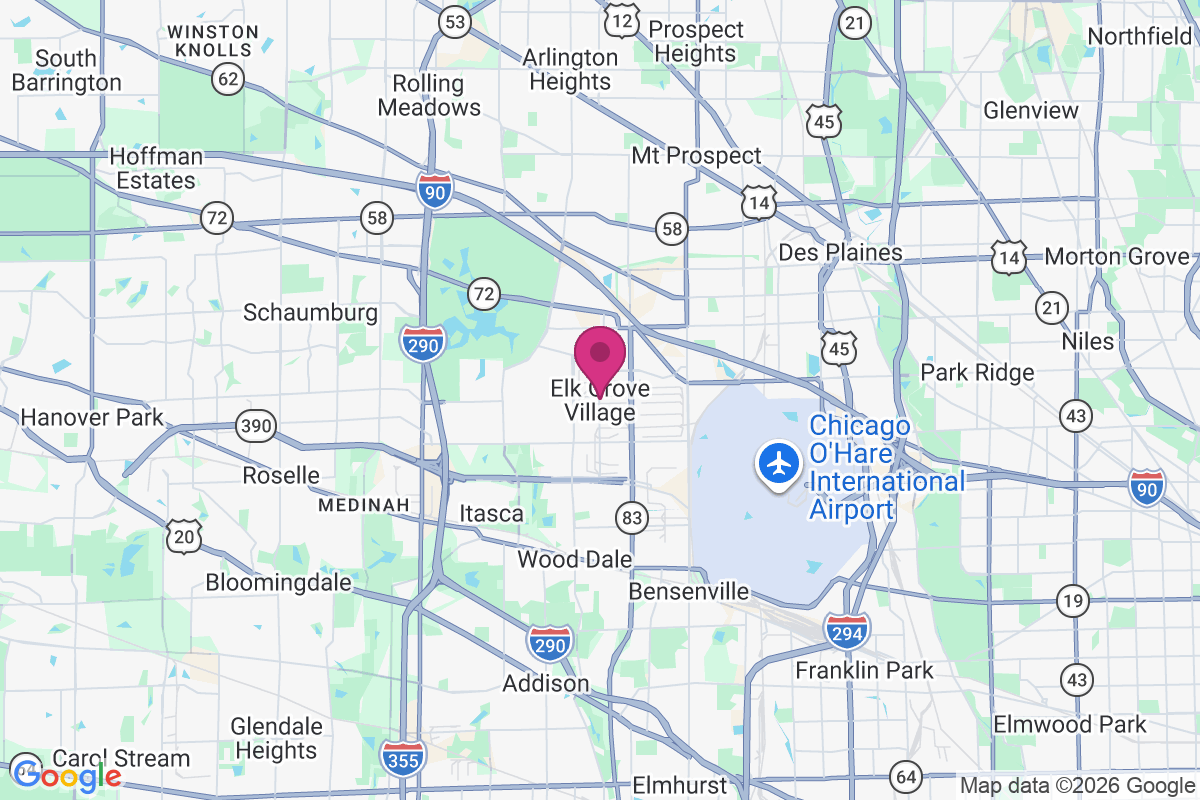 Carte de Elk Grove Village