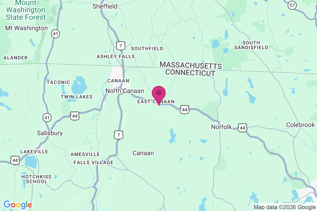 Carte de East Canaan
