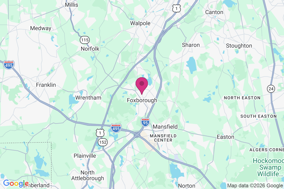 Carte de North Foxboro