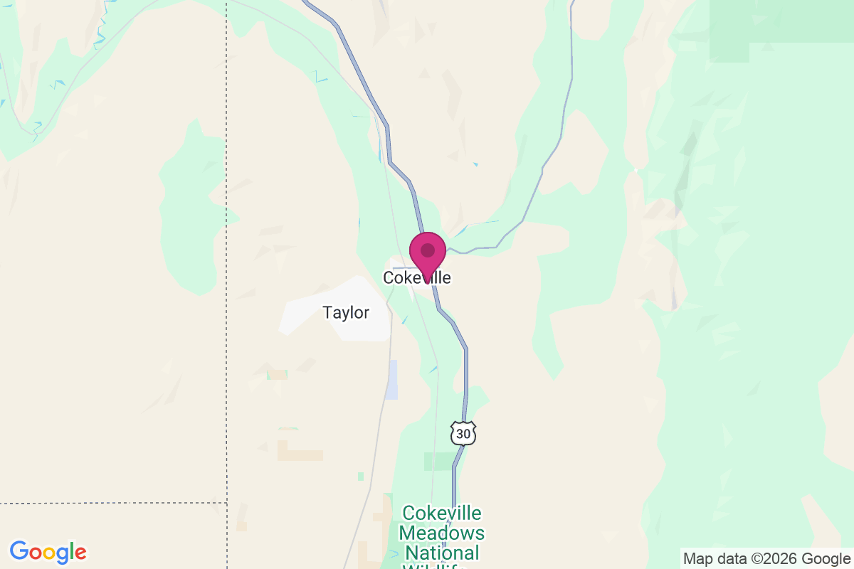Carte de Cokeville