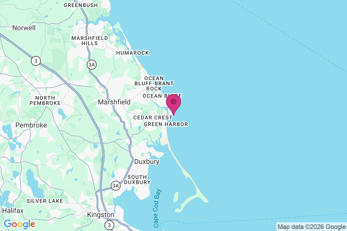 Carte de Brant Rock
