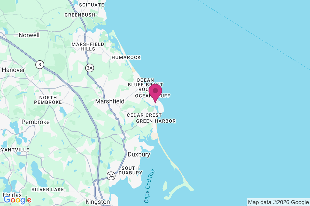 Carte de Ocean Bluff