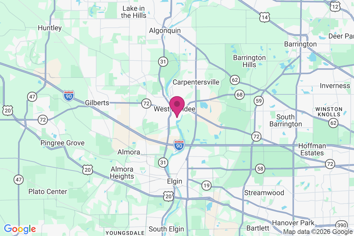 Carte de West Dundee