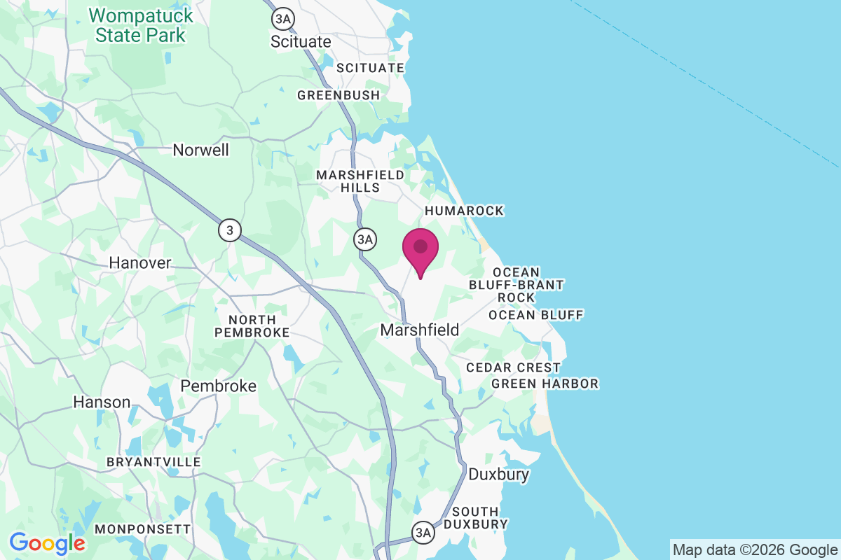 Carte de Marshfield Center